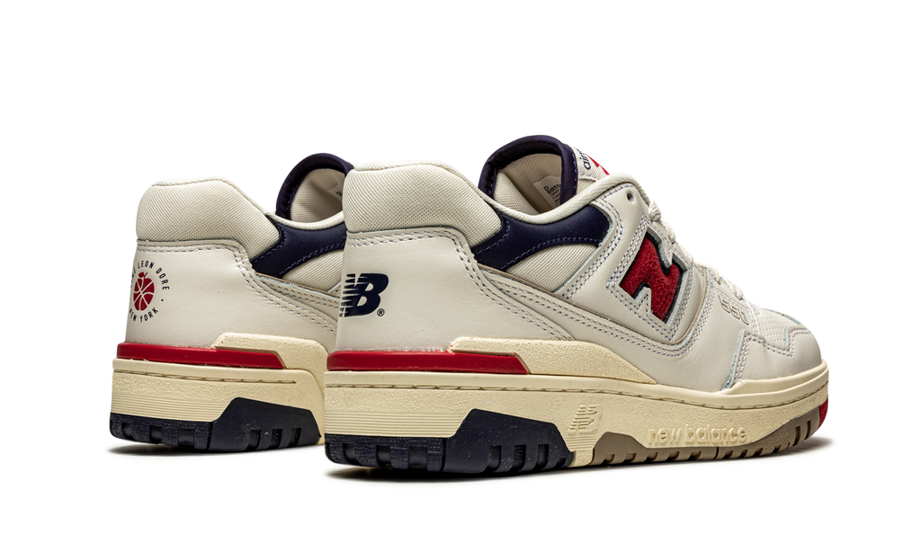 New Balance 550 Aimé Leon Dore White Navy Red